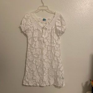 Letarte Handmade | Floral swimsuit cover-up